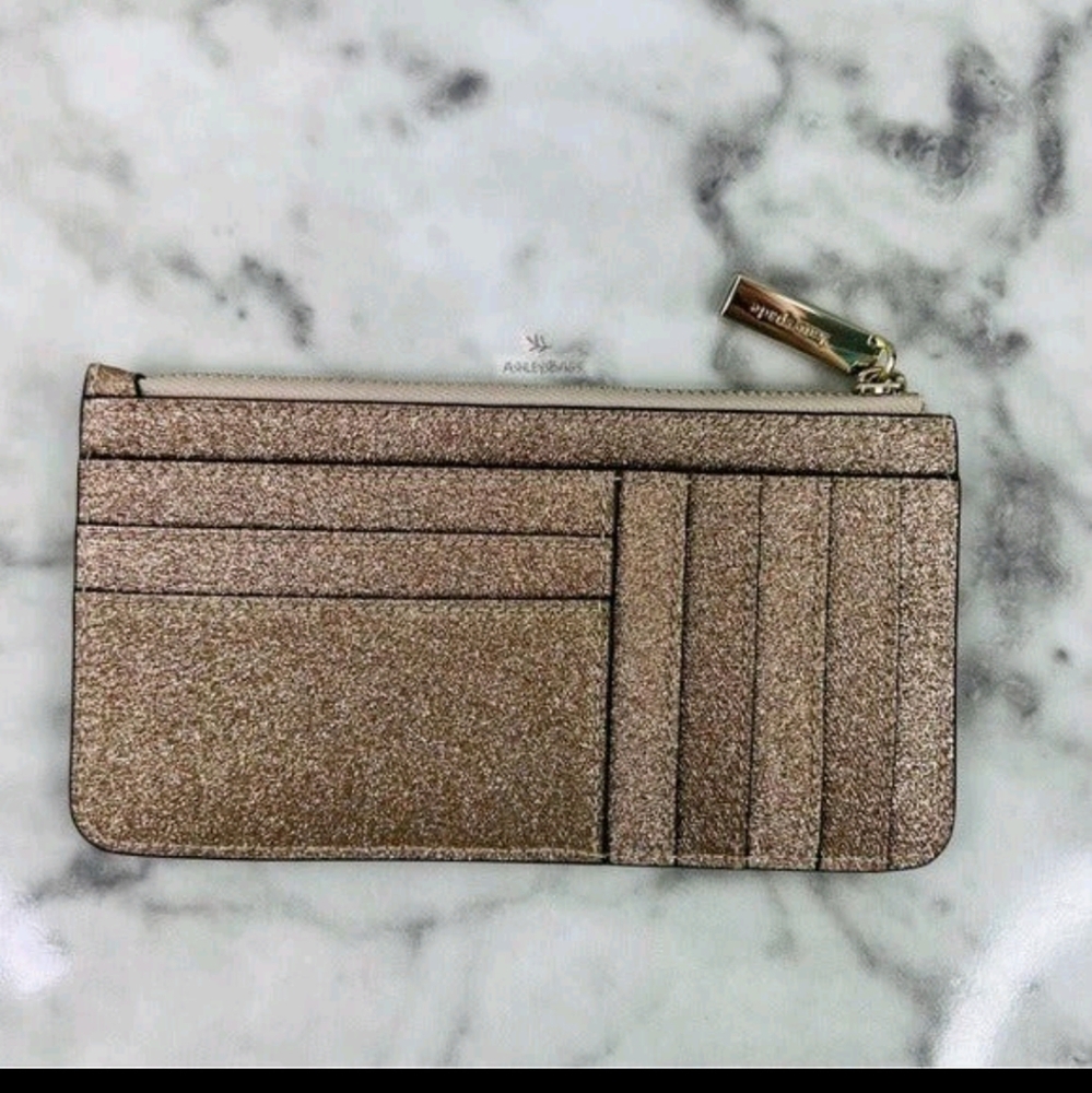NWT - Kate Spade Gold Women's Clutch - Retired - Picture 3 of 7